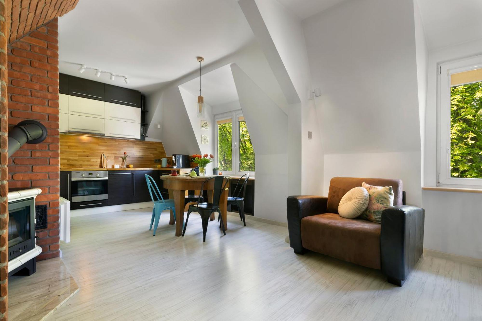 Elite Apartments City Center Cosy Attic Gdaňsk Exteriér fotografie